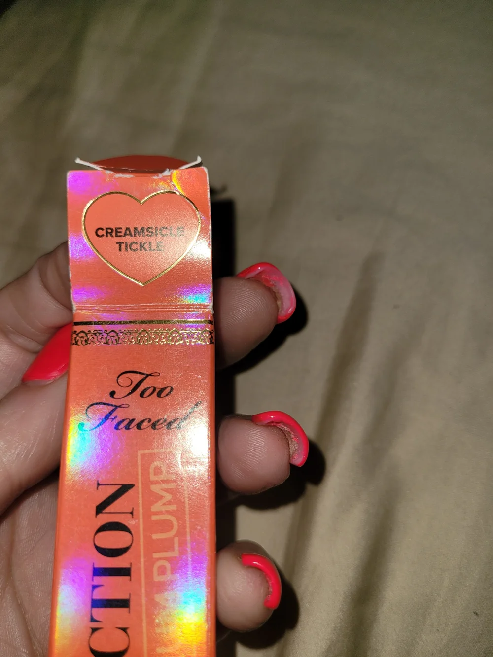 Too Faced Lip Injection Gloss - Creamsickle Tickle